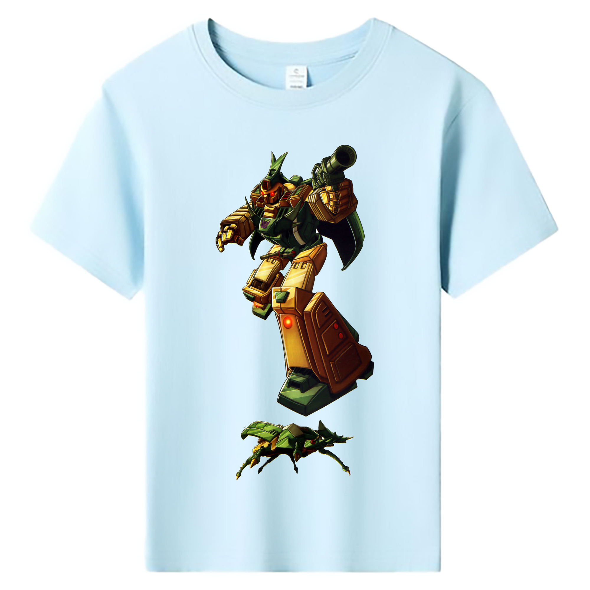 （画像用）  綿100％キッズTシャツ（フロントプリント）